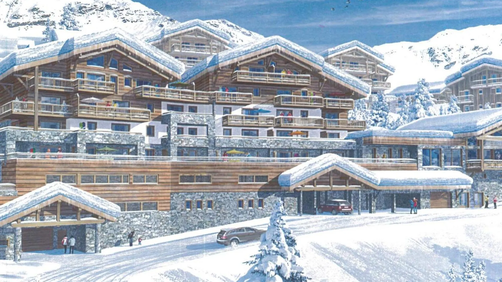 Superbe 3 Pieces Avec Balcon Et Acces Piscine A Bisanne 1500, Ideal Pour 6 Personnes - Fr-1-293-114 아파트 Villard-sur-Doron
